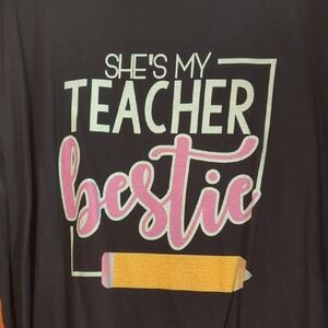 Black Teacher Bestie Shirt